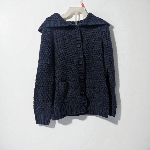 Joe Fresh Other - Joe Fresh Boys Dark Blue Button Up Cardigan